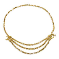CHANEL 1990 2000 Double Cc Multi chain Belt