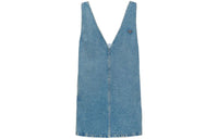 PRADA Dress Denim V Neck