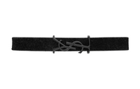 SAINT LAURENT Opyum Bracelet Suede And Metal
