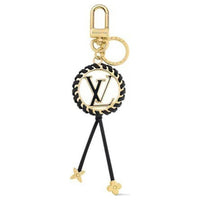 LOUIS VUITTON 2020 Logo-plaque Keyring