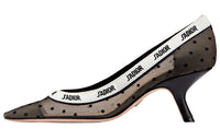DIOR J'Adior Irregular Heel High Heels 6.5cm Women's Black