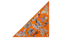 HERMES Knit Scarves Women's Yellow