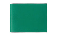 HERMES Citizen Twill Swift Leather Card Holder Women's Green