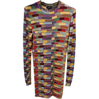 CHANEL Long Sleeved Dresses Women's Multicolor