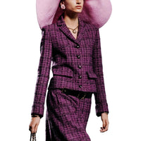 CHANEL FW24 Jackets & Coats Women's Dark Purple