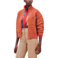 HERMES FW24 Jackets Coats Women's Orange