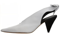 CELINE Cone Heel High Heels Women's Gray