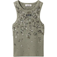 MIU MIU Knitwear Women's Olive Green