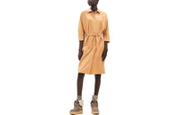 HERMES Long-Sleeved Dresses Women's Brass