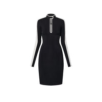 LOUIS VUITTON Graphic Accent Fitted Dress