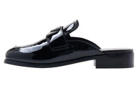 PRADA Wrap-toe Slippers Women's Black