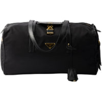 PRADA Re Nylon Recycled Nylon Travel Bag Men's Black