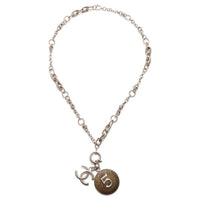 CHANEL Pre-Owned 2013  Plated CC Pendant Necklace