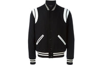 SAINT LAURENT Baseball Jacket Men's Black