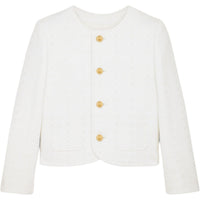 CELINE SS25 Jackets & Coats Women's Ivory