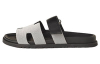 HERMES Chypre Prunoir / Noir Canvas Men's