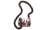 CHANEL Fabric Mouth Cover Bag Crossbody Bag Mini Women's Multicolor