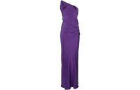 SAINT LAURENT SS23 Sleeveless Dress Women's Purple