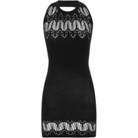 SAINT LAURENT Laser-cut Mini Dress