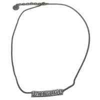 MIU MIU Metal Necklaces Women's Silver