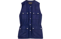 Loro Piana Morvan Gilet Vest Women's Purple