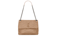 SAINT LAURENT Niki Leather Crossbody Bag, Shoulder Bag Women's