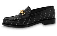 LOUIS VUITTON Loafers Casual Shoes Women's Black