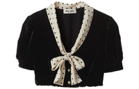 MIU MIU FW23 Shirt Women's Black