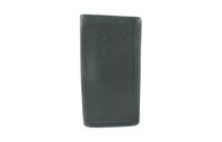 LOUIS VUITTON Leather Wallet Men's Green