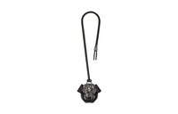 DIOR Bobby Oblique Jacquard With Grain Cow Leather Earphone Case Men's Beige & Black