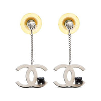 CHANEL 2005 Cc Dangle Earrings