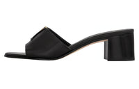LOUIS VUITTON Capri Slip-Resistant Slide Slippers Women's Black