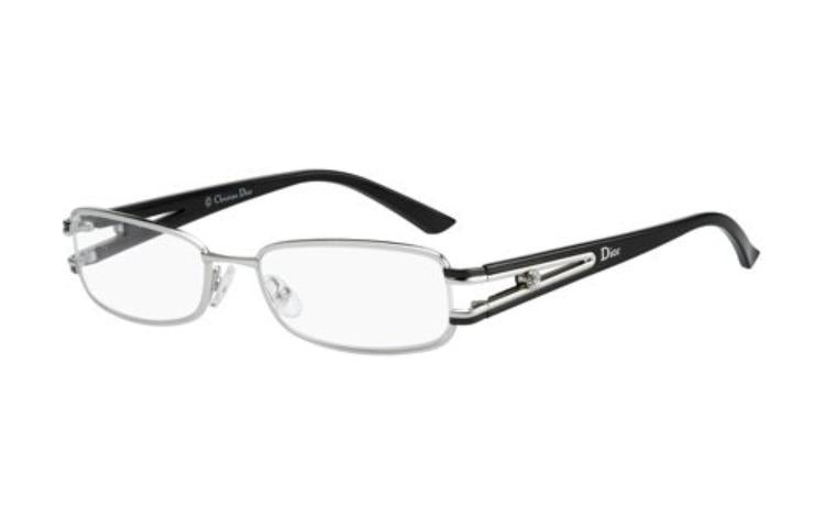 DIOR - Rectangular Eyeglass Frames Women's Black