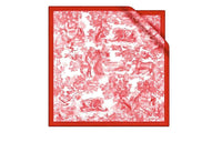 DIOR Silk Scarves Women's Red