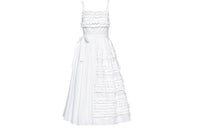 PRADA SS21 Sleeveless Dress Women's White