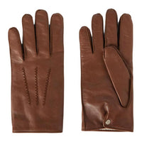 Loro Piana Lambskin Gloves Unisex Brown