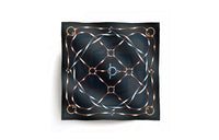 HERMES Silk Scarves Women's Black