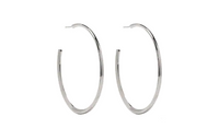 SAINT LAURENT Large Hoop Earrings