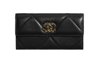CHANEL 19Bag Sheepskin Shoulder Bag Women's Black
