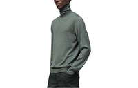 HERMES Cashmere Sweaters Men Gray Green