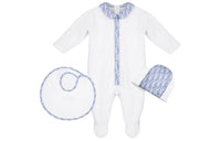 DIOR Infant And Toddler Suit White Infant And Toddler