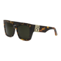 DIOR Plastic Square Sunglasses Women's Tortoiseshell