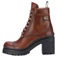 MIU MIU Ankle Boots 8cm Women's Brown
