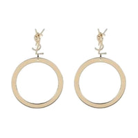 SAINT LAURENT Cassandre Drop Earrings
