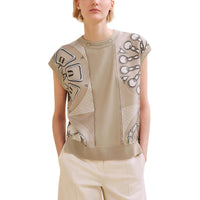 HERMES FW24 Knitwear Women's Beige Glaze