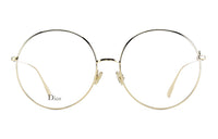 DIOR Quarterly New Products Eyeglass Frames Unisex Gold