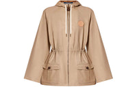 LOUIS VUITTON Parka Coats Women's Beige Yellow