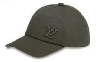 LOUIS VUITTON Cotton Metal Baseball Caps Unisex Green