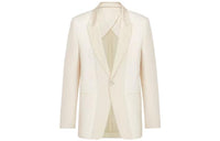 DIOR Business Suits Men Ecru