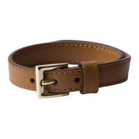 PRADA Leather Bracelets Women's Brown